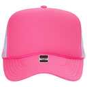 39-165 Polyester Foam Front High Crown Golf Style Mesh Back Caps