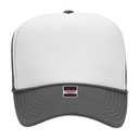 39-165 Polyester Foam Front High Crown Golf Style Mesh Back Caps