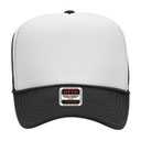 39-165 Polyester Foam Front High Crown Golf Style Mesh Back Caps
