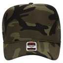 39-165 Polyester Foam Front High Crown Golf Style Mesh Back Caps