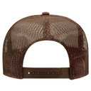 39-165 Polyester Foam Front High Crown Golf Style Mesh Back Caps