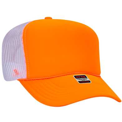 39-165 Polyester Foam Front High Crown Golf Style Mesh Back Caps 39-165 Polyester Foam Front High Crown Golf Style Mesh Back Caps