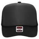 39-165 Polyester Foam Front High Crown Golf Style Mesh Back Caps