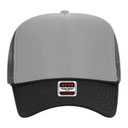 39-165 Polyester Foam Front High Crown Golf Style Mesh Back Caps