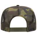 39-165 Polyester Foam Front High Crown Golf Style Mesh Back Caps
