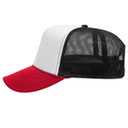 39-165 Polyester Foam Front High Crown Golf Style Mesh Back Caps