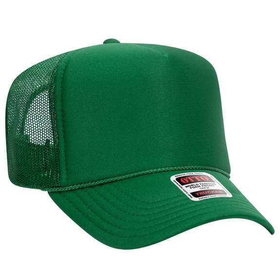 39-165 Polyester Foam Front High Crown Golf Style Mesh Back Caps 39-165 Polyester Foam Front High Crown Golf Style Mesh Back Caps