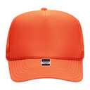 39-165 Polyester Foam Front High Crown Golf Style Mesh Back Caps