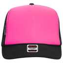 39-165 Polyester Foam Front High Crown Golf Style Mesh Back Caps
