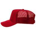 39-165 Polyester Foam Front High Crown Golf Style Mesh Back Caps
