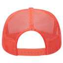 39-165 Polyester Foam Front High Crown Golf Style Mesh Back Caps