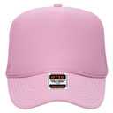 39-165 Polyester Foam Front High Crown Golf Style Mesh Back Caps