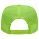 39-165 Polyester Foam Front High Crown Golf Style Mesh Back Caps