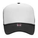 39-165 Polyester Foam Front High Crown Golf Style Mesh Back Caps