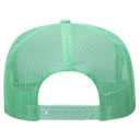 39-165 Polyester Foam Front High Crown Golf Style Mesh Back Caps