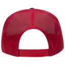 39-165 Polyester Foam Front High Crown Golf Style Mesh Back Caps
