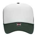 39-165 Polyester Foam Front High Crown Golf Style Mesh Back Caps