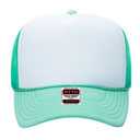 39-165 Polyester Foam Front High Crown Golf Style Mesh Back Caps