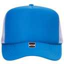 39-165 Polyester Foam Front High Crown Golf Style Mesh Back Caps