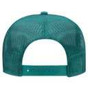 39-165 Polyester Foam Front High Crown Golf Style Mesh Back Caps