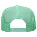 39-165 Polyester Foam Front High Crown Golf Style Mesh Back Caps