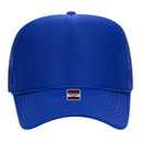 39-165 Polyester Foam Front High Crown Golf Style Mesh Back Caps