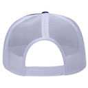 39-165 Polyester Foam Front High Crown Golf Style Mesh Back Caps