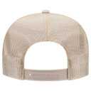 39-165 Polyester Foam Front High Crown Golf Style Mesh Back Caps