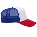 39-165 Polyester Foam Front High Crown Golf Style Mesh Back Caps
