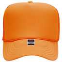 39-165 Polyester Foam Front High Crown Golf Style Mesh Back Caps