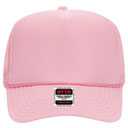39-165 Polyester Foam Front High Crown Golf Style Mesh Back Caps