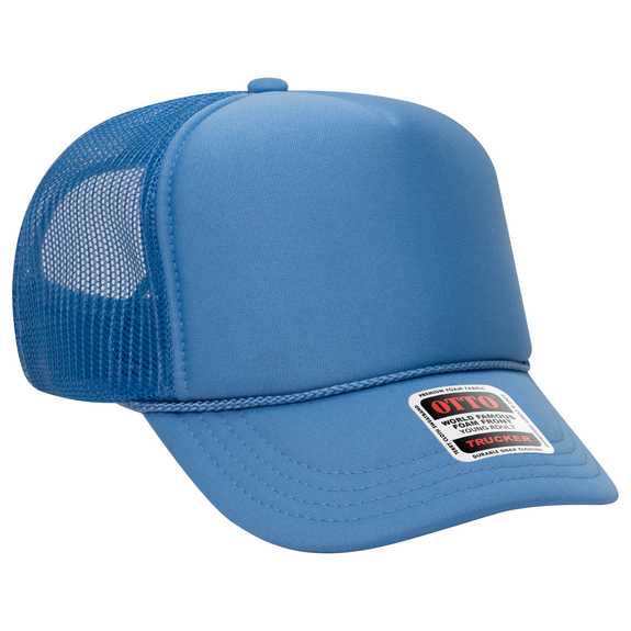 39-165 Polyester Foam Front High Crown Golf Style Mesh Back Caps 39-165 Polyester Foam Front High Crown Golf Style Mesh Back Caps