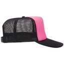 39-165 Polyester Foam Front High Crown Golf Style Mesh Back Caps