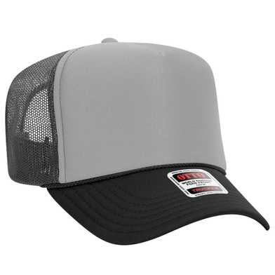 39-165 Polyester Foam Front High Crown Golf Style Mesh Back Caps 39-165 Polyester Foam Front High Crown Golf Style Mesh Back Caps