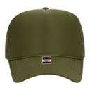 39-165 Polyester Foam Front High Crown Golf Style Mesh Back Caps