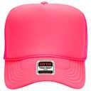39-165 Polyester Foam Front High Crown Golf Style Mesh Back Caps