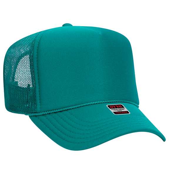 39-165 Polyester Foam Front High Crown Golf Style Mesh Back Caps 39-165 Polyester Foam Front High Crown Golf Style Mesh Back Caps