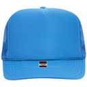 39-165 Polyester Foam Front High Crown Golf Style Mesh Back Caps