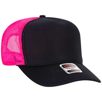 39-165 Polyester Foam Front High Crown Golf Style Mesh Back Caps 39-165 Polyester Foam Front High Crown Golf Style Mesh Back Caps