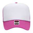 39-165 Polyester Foam Front High Crown Golf Style Mesh Back Caps
