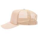 39-165 Polyester Foam Front High Crown Golf Style Mesh Back Caps