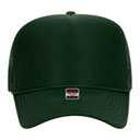 39-165 Polyester Foam Front High Crown Golf Style Mesh Back Caps