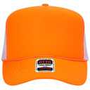 39-165 Polyester Foam Front High Crown Golf Style Mesh Back Caps