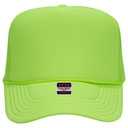 39-165 Polyester Foam Front High Crown Golf Style Mesh Back Caps