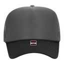 39-165 Polyester Foam Front High Crown Golf Style Mesh Back Caps