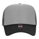 39-165 Polyester Foam Front High Crown Golf Style Mesh Back Caps