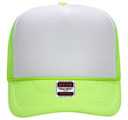 39-165 Polyester Foam Front High Crown Golf Style Mesh Back Caps