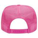 39-165 Polyester Foam Front High Crown Golf Style Mesh Back Caps