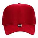 39-165 Polyester Foam Front High Crown Golf Style Mesh Back Caps