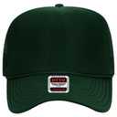 39-165 Polyester Foam Front High Crown Golf Style Mesh Back Caps